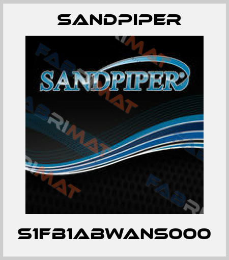 S1FB1ABWANS000 Sandpiper