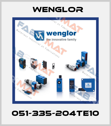 051-335-204TE10 Wenglor