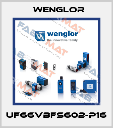 UF66VBFS602-P16 Wenglor