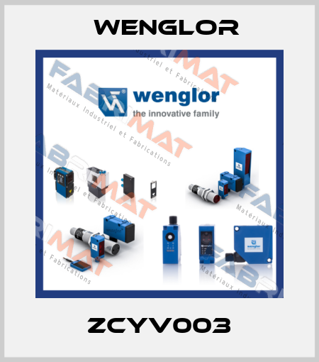 ZCYV003 Wenglor
