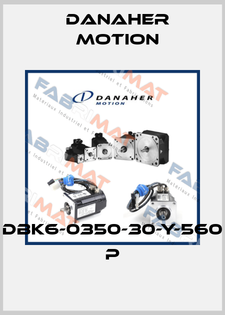 DBK6-0350-30-Y-560 P Danaher Motion