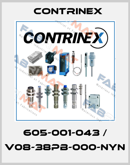 605-001-043 / V08-38PB-000-NYN Contrinex