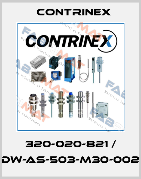 320-020-821 / DW-AS-503-M30-002 Contrinex