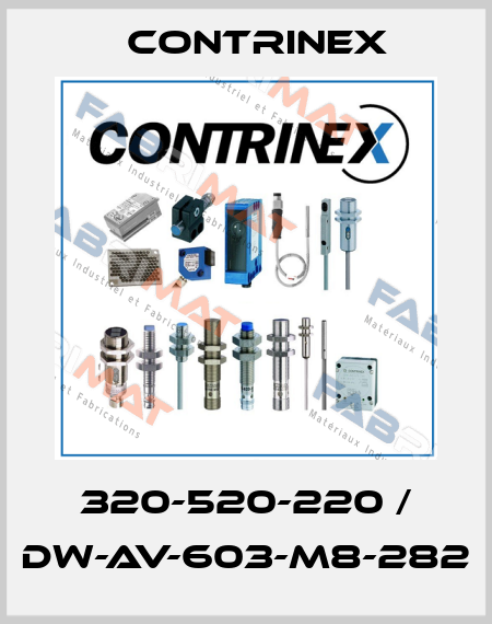 320-520-220 / DW-AV-603-M8-282 Contrinex