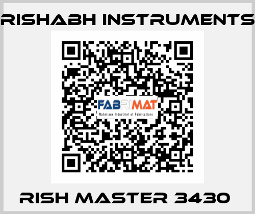 RISH MASTER 3430  Rishabh Instruments