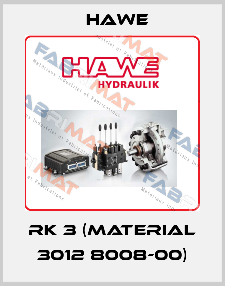 RK 3 (Material 3012 8008-00) Hawe