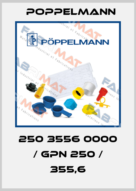 250 3556 0000 / GPN 250 / 355,6 Poppelmann