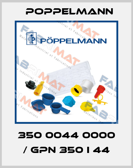 350 0044 0000 / GPN 350 I 44 Poppelmann
