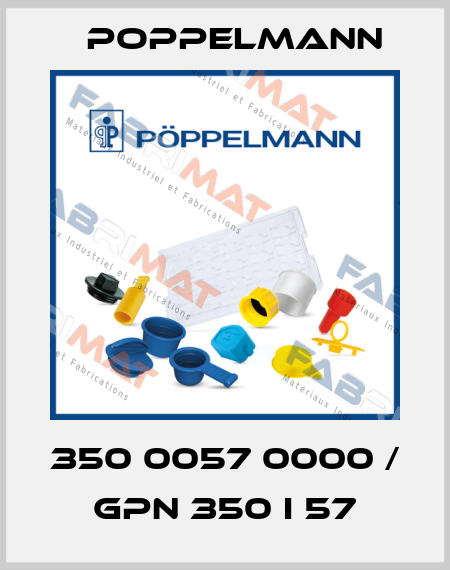 350 0057 0000 / GPN 350 I 57 Poppelmann