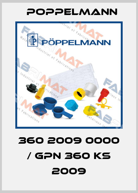 360 2009 0000 / GPN 360 KS 2009 Poppelmann