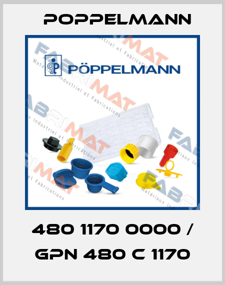 480 1170 0000 / GPN 480 C 1170 Poppelmann