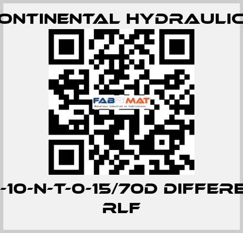 RVDA-10-N-T-0-15/70D DIFFERENTIAL RLF Continental Hydraulics
