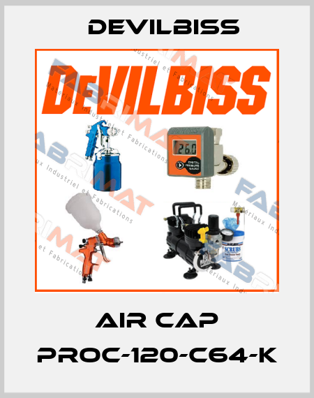 Air cap PROC-120-C64-K Devilbiss