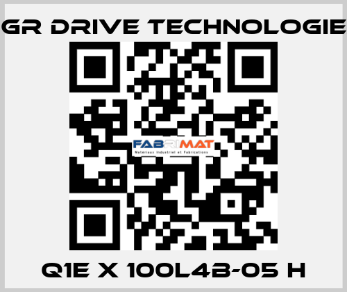 Q1E X 100L4B-05 H PGR Drive Technologies