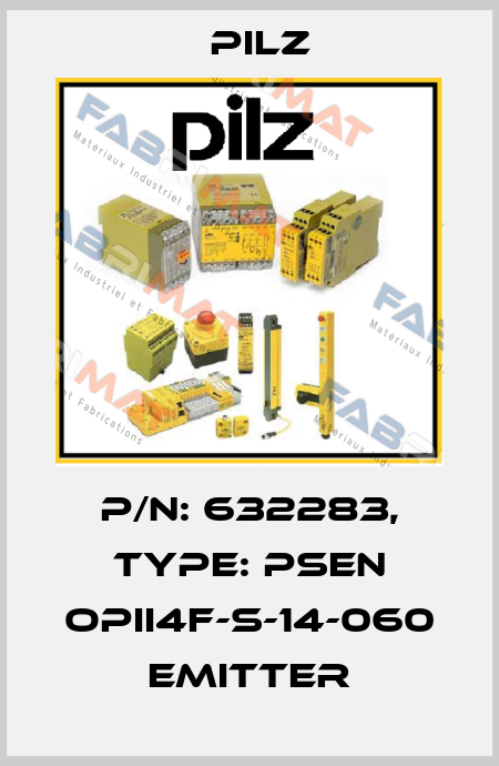 p/n: 632283, Type: PSEN opII4F-s-14-060 emitter Pilz