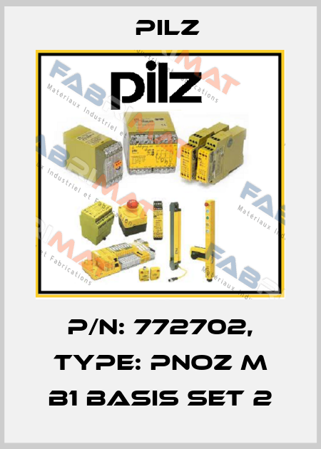 p/n: 772702, Type: PNOZ m B1 Basis Set 2 Pilz