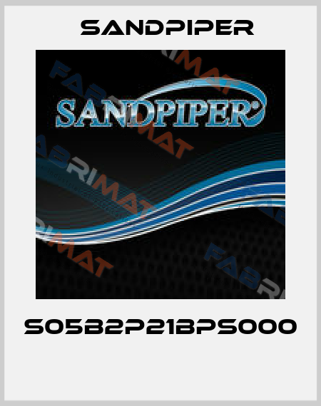 S05B2P21BPS000  Sandpiper