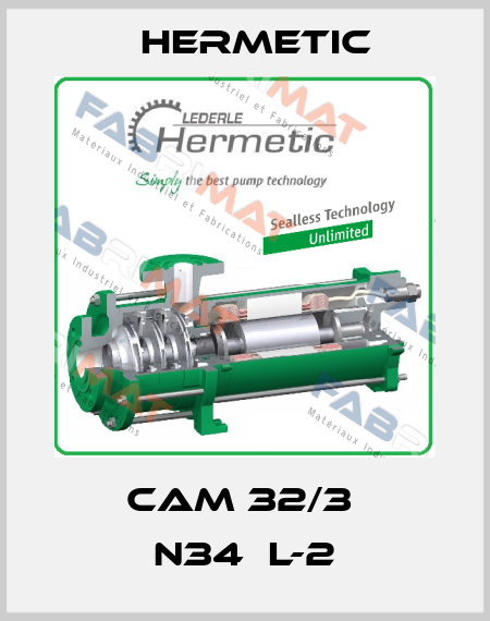  CAM 32/3  N34ХL-2 Hermetic