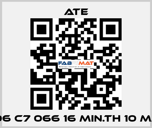 112-106 C7 066 16 MIN.TH 10 MM 2Z Ate