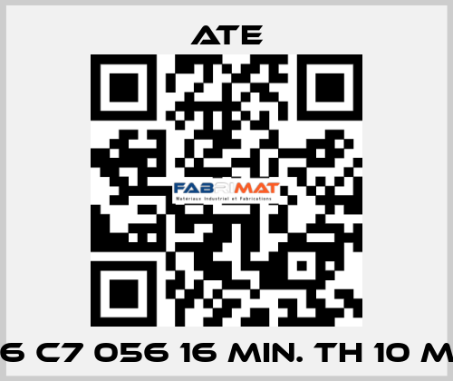112-106 C7 056 16 MIN. TH 10 MM 2Y Ate