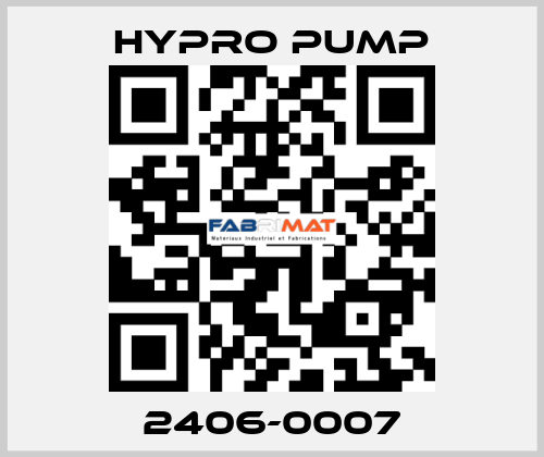 2406-0007 Hypro Pump