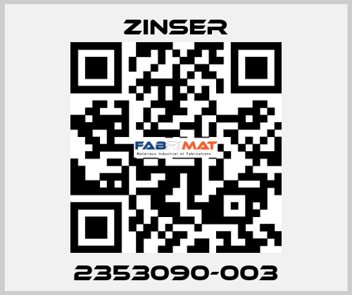 2353090-003 Zinser