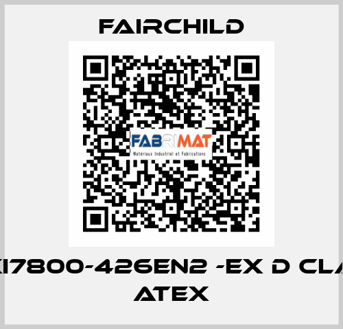 TEXI7800-426EN2 -Ex d class Atex Fairchild