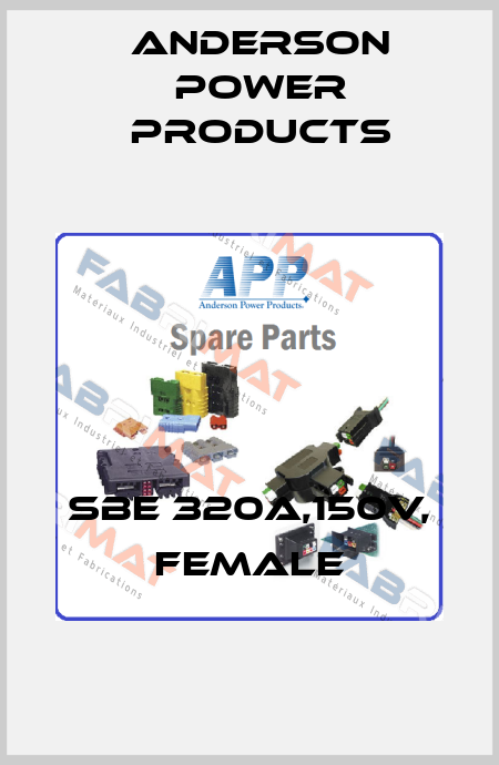 SBE 320A,150V, female Anderson Power Products