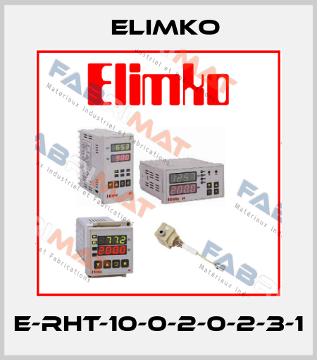 E-RHT-10-0-2-0-2-3-1 Elimko