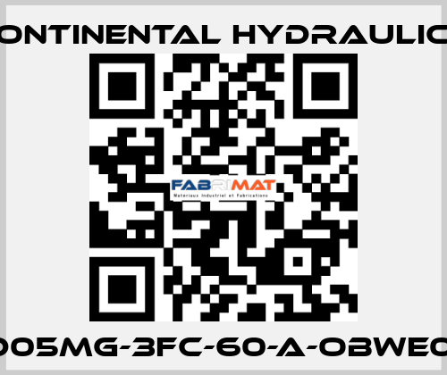 VED05MG-3FC-60-A-OBWE0D-E Continental Hydraulics