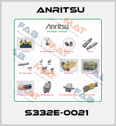 S332E-0021  Anritsu