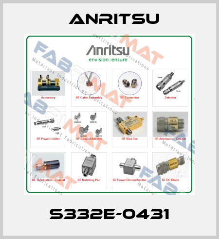 S332E-0431 Anritsu