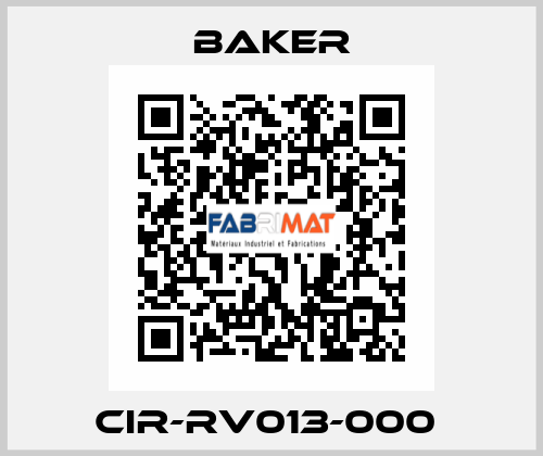 CIR-RV013-000  BAKER