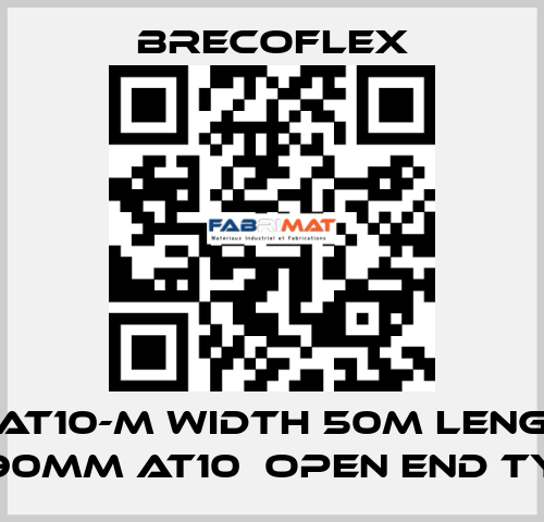 50AT10-M Width 50m Length 2390mm AT10　Open end type Brecoflex