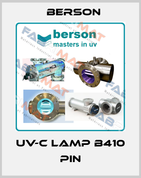 UV-C lamp B410 pin Berson