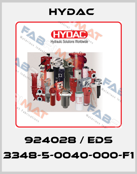 924028 / EDS 3348-5-0040-000-F1 Hydac
