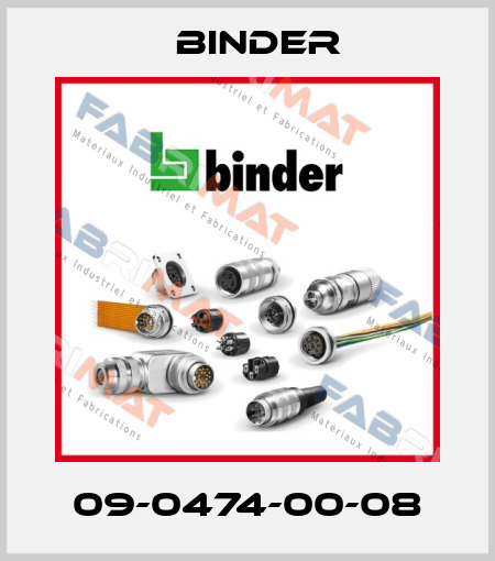 09-0474-00-08 Binder