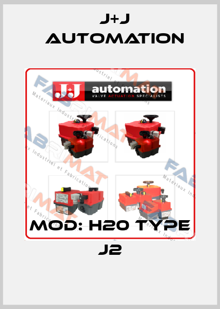 MOD: H20 Type J2 J+J Automation