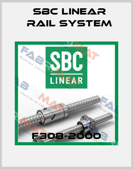 F308-2000 SBC Linear Rail System