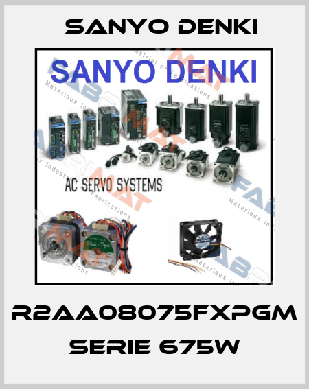 r2aa08075fxpgm Serie 675W Sanyo Denki