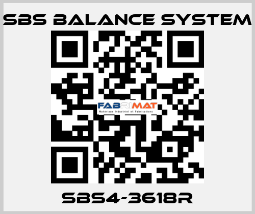 SBS4-3618R SBS BALANCE SYSTEM