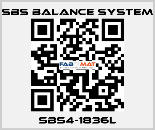 SBS4-1836L SBS BALANCE SYSTEM
