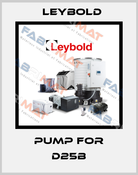pump for D25B Leybold