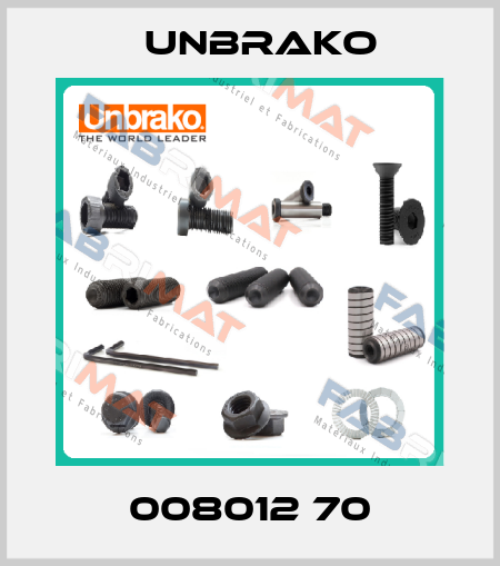 008012 70 Unbrako