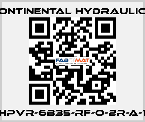 HPVR-6B35-RF-O-2R-A-1 Continental Hydraulics