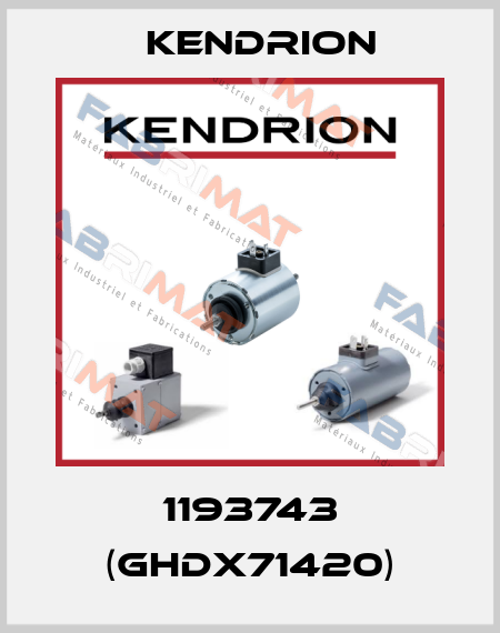 1193743 (GHDX71420) Kendrion
