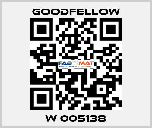 W 005138 Goodfellow