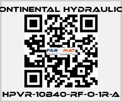 HPVR-10B40-RF-O-1R-A Continental Hydraulics
