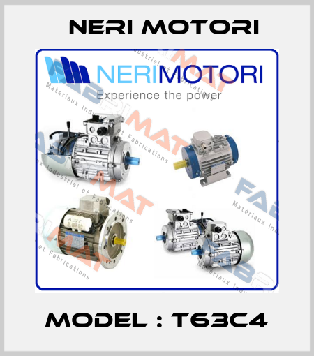 Model : T63C4 Neri Motori