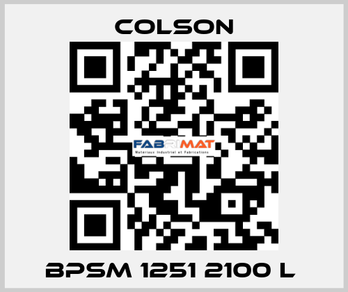 BPSM 1251 2100 L  Colson